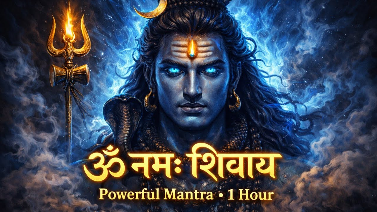 ॐ नमः शिवाय – 1 Hour Powerful Shiv Mantra Chanting | Lord Shiva Bhakti