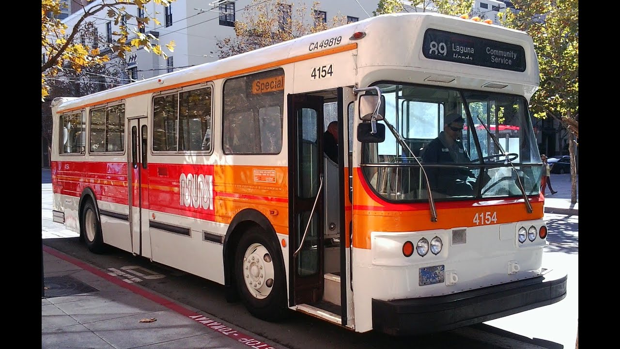 SF Muni 1975 AM General 9635-6 4154 Audio Part 2