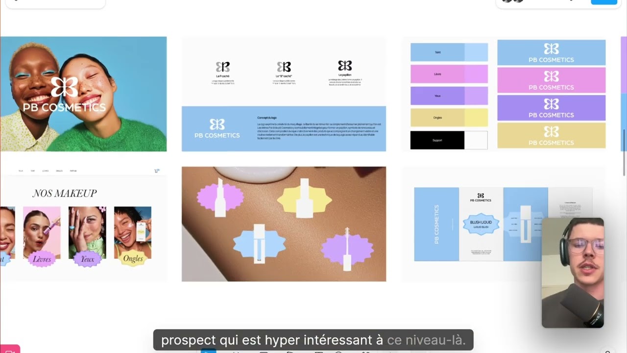 Comment relancer une marque de cosmétiques après 20 ans ? | Case Study Rebranding PB Cosmetics