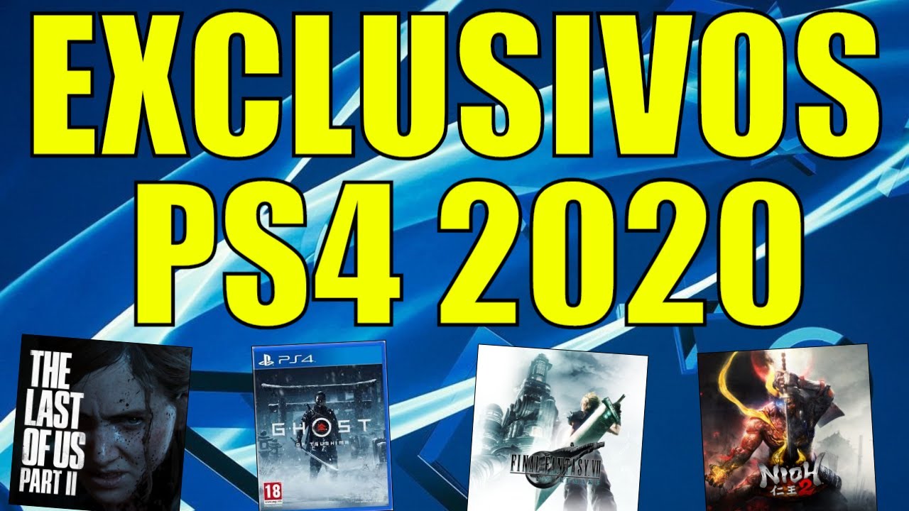 JOGOS EXCLUSIVOS DO PS4 EM 2020 !!