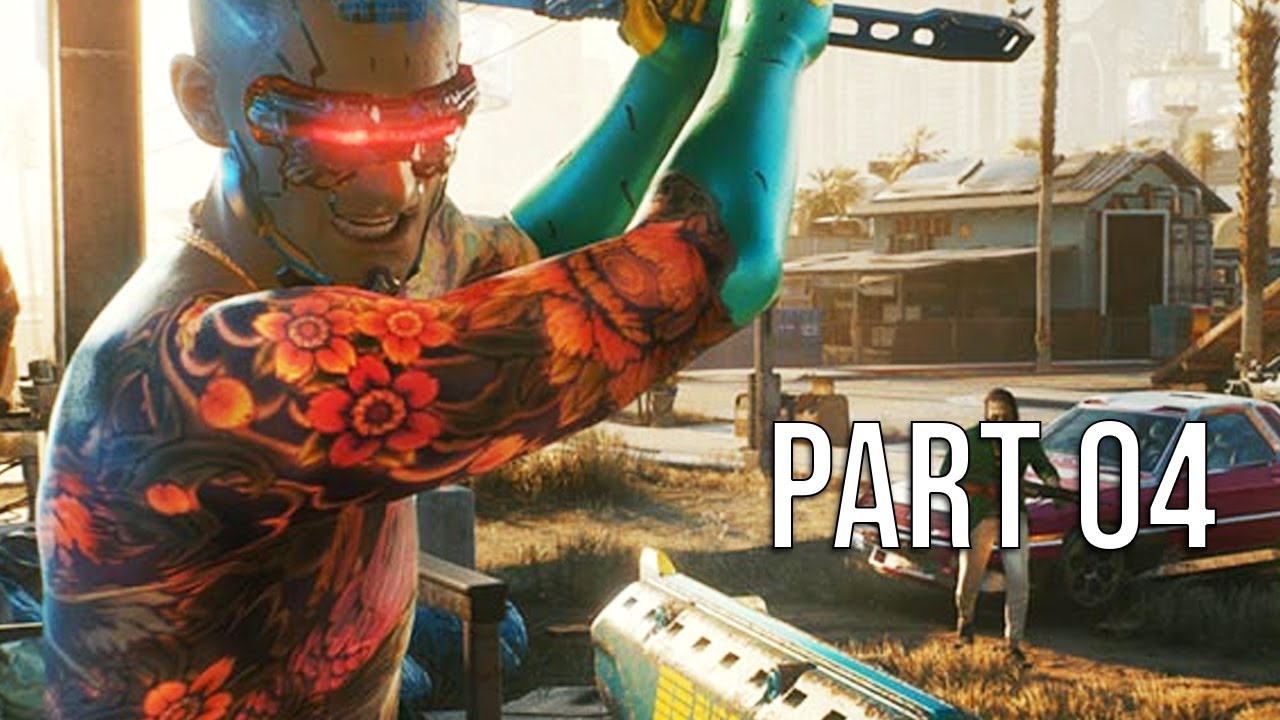 Cyberpunk 2077 Ultrawide Hard Gameplay Part 4 - Cyberpsycho LT. Mower, GIG: Monster Hunt (No Com)