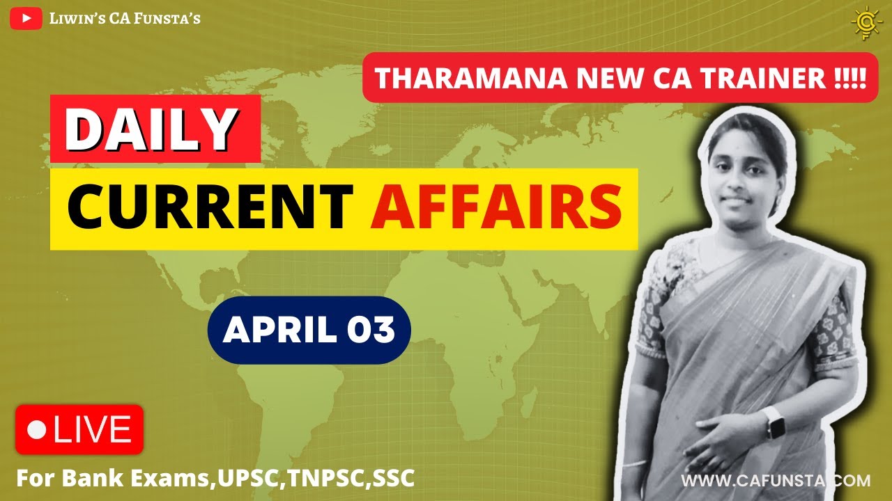 Daily CA Version 2.0 | April 03 - 2023 | Ms.Sruthi