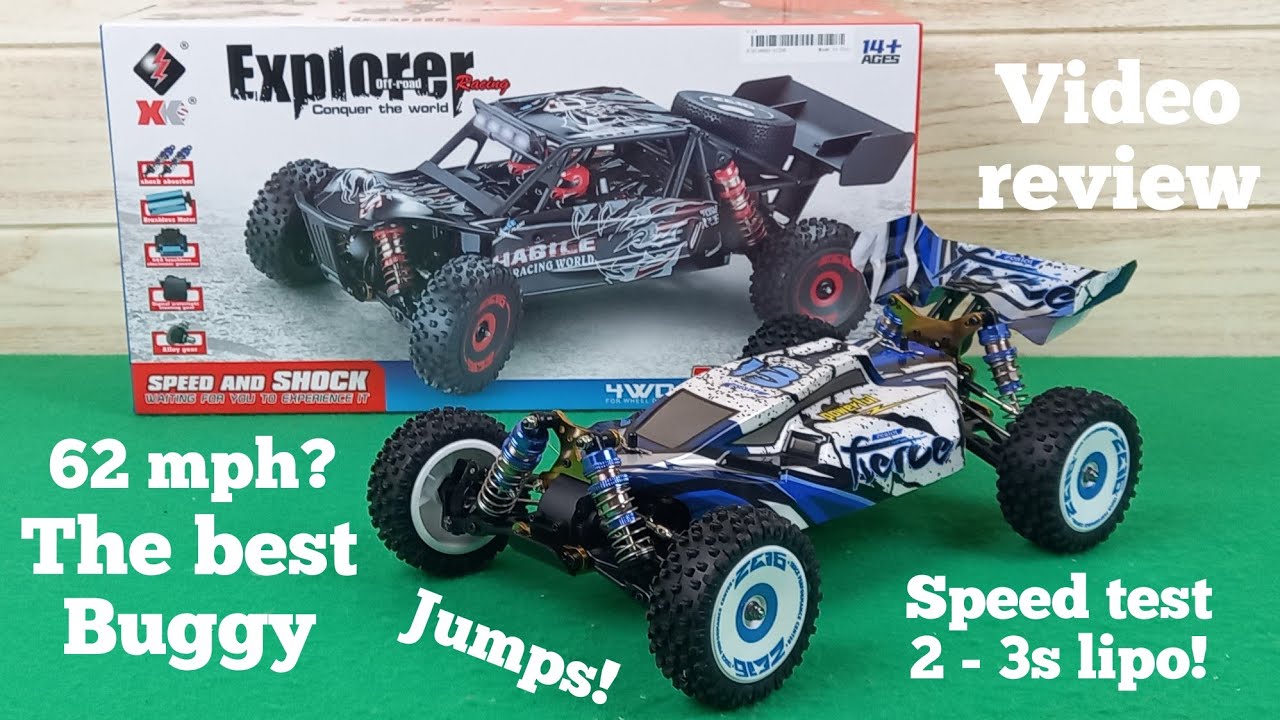Wltoys 124017 V2 here is the BEST low cost BRUSHLESS motor BUGGY there is [full review - speed test]