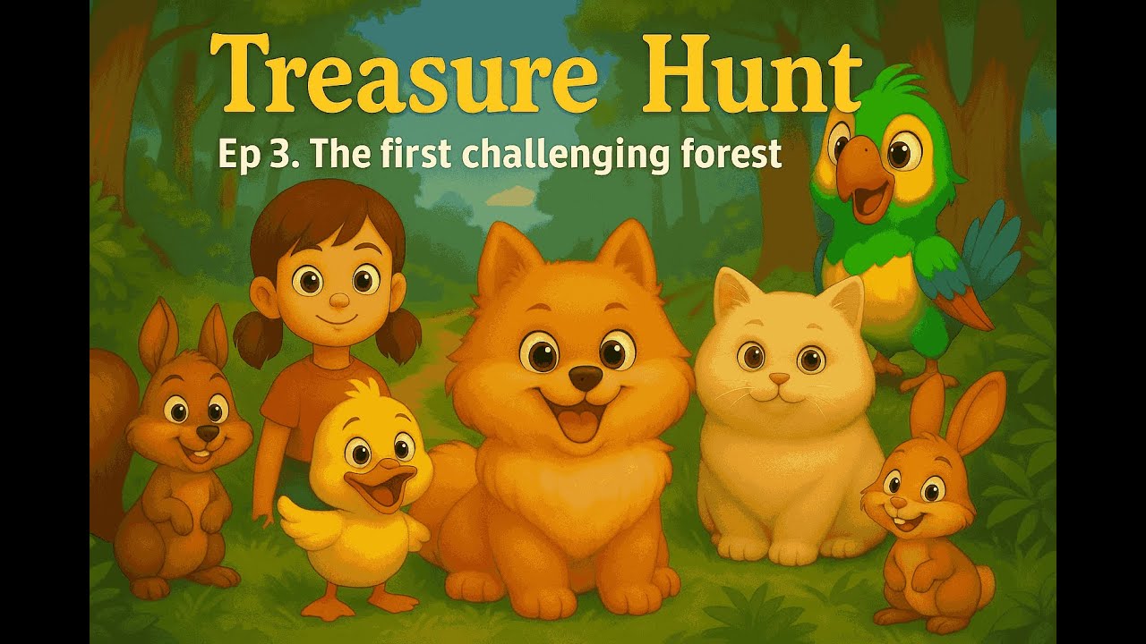 Treasure Hunt. Ep 3 The first challenging forest visit
