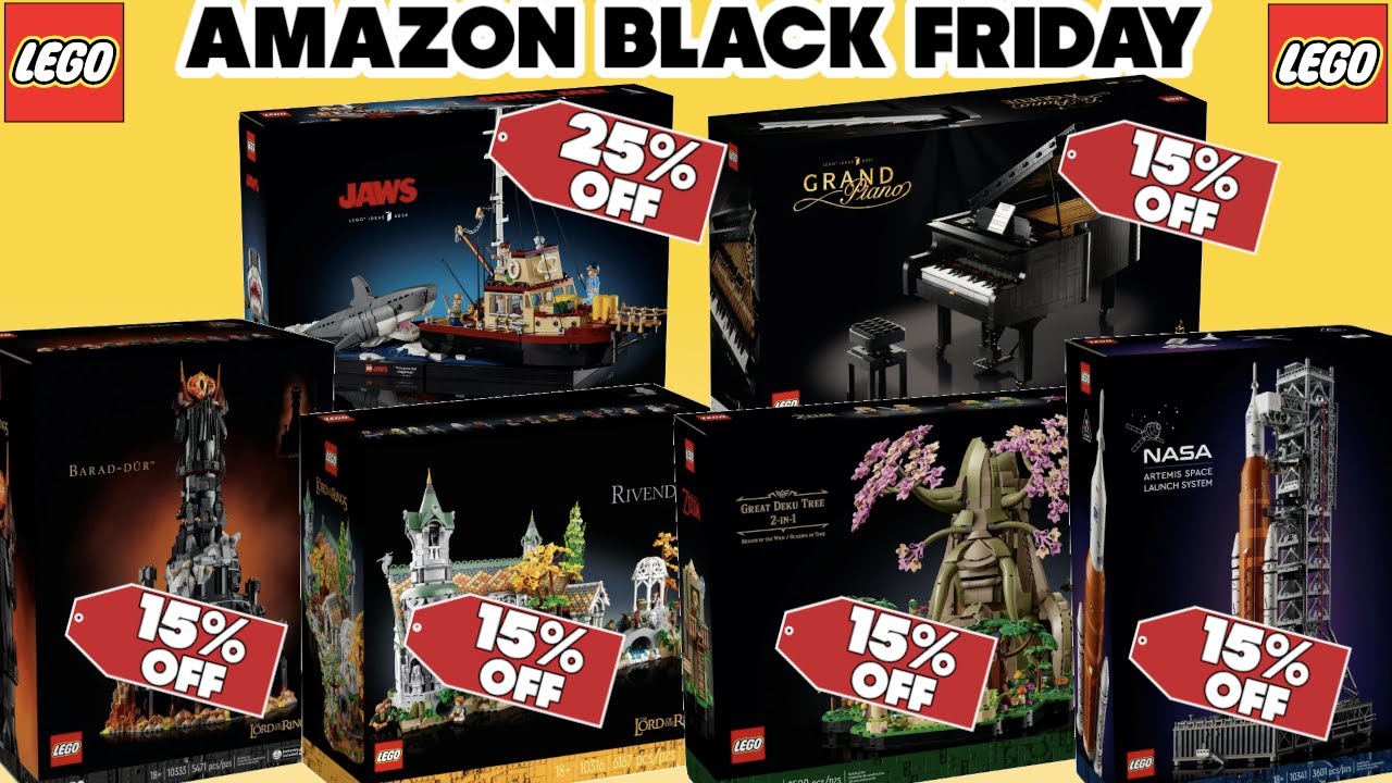 Скидки на LEGO в Черную пятницу на Amazon! &mdash; Стоит ли шумиха?