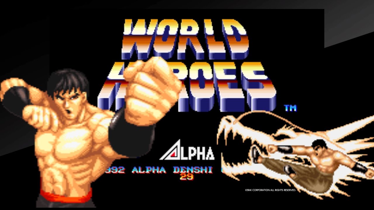 WORLD HEROES - KIM DRAGON ARCADE - LEVEL 8 - (BRUCE LEE/KENSHIRO TRIBUTE)