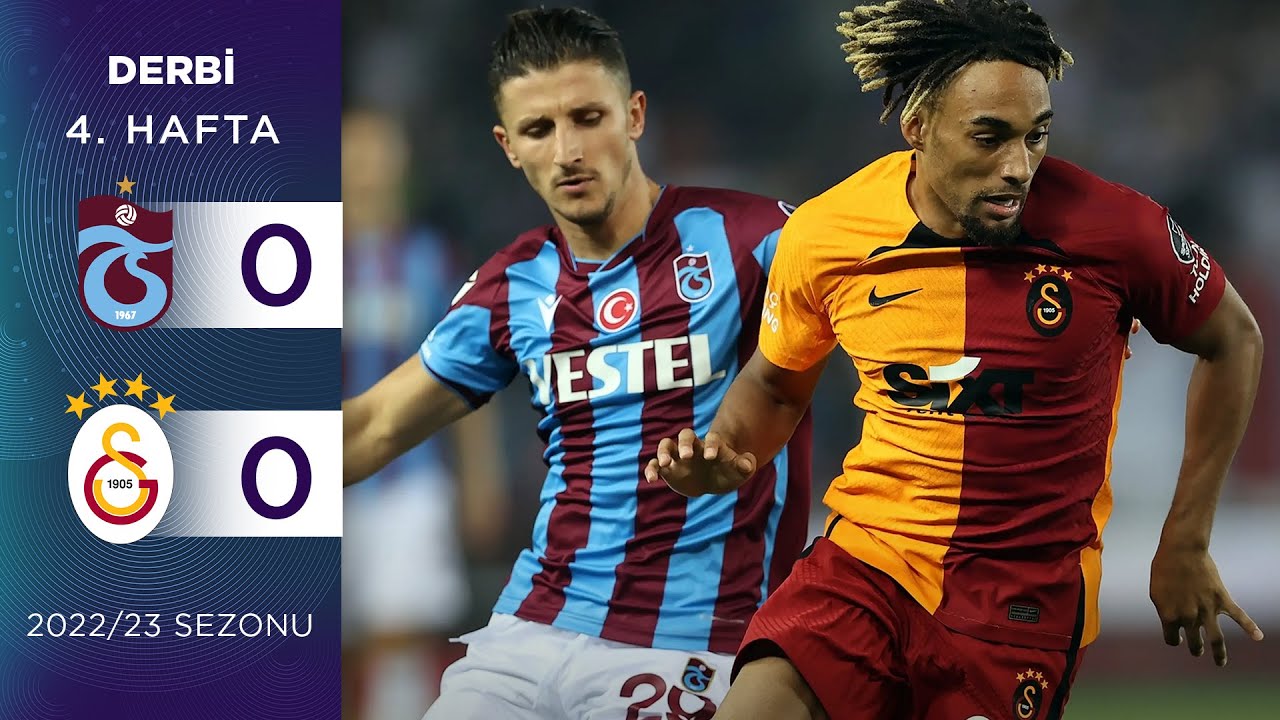 Trabzonspor (0-0) Galatasaray | 4. Hafta - 2022/23