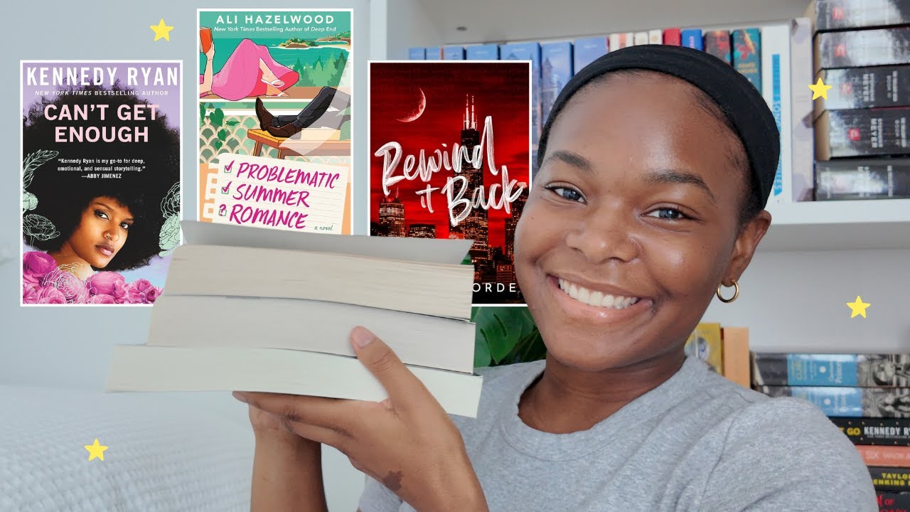 Reading new romance books!