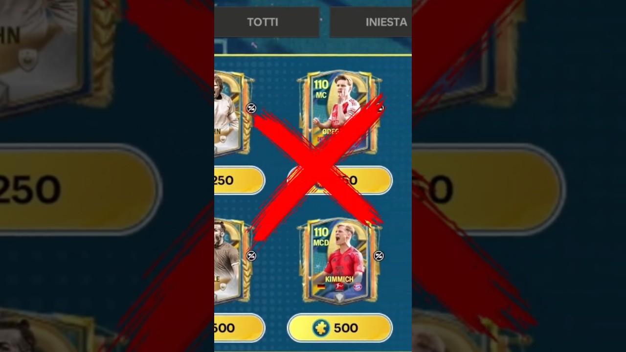 ❌ No fiches estos jugadores en capitanes semana 2 porque son horribles #fcmobile #fifamobile