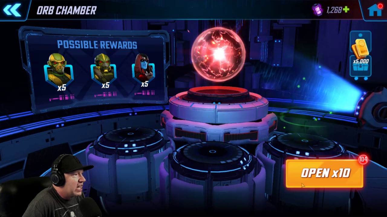 Looking For Sif - 100 Premium Orbs - 200 Basic Orbs - MARVEL Strike Force - MSF