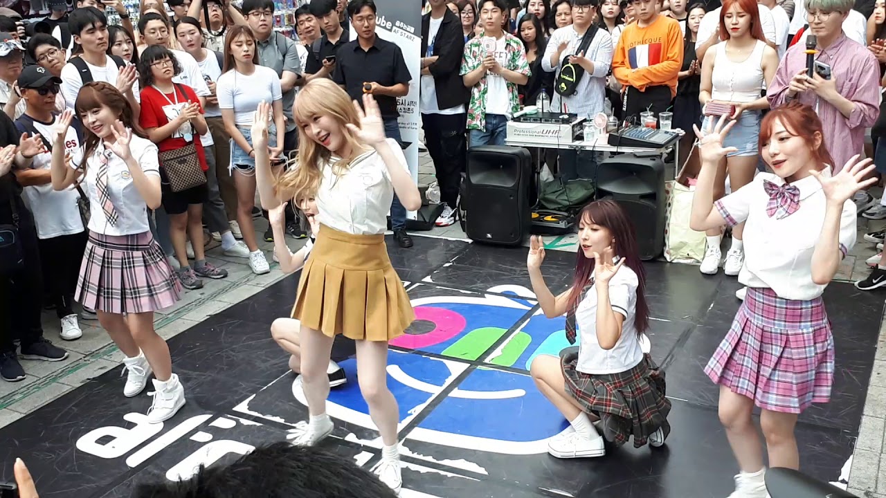 AF SHOW. JAPANESE KPOP GROUP 'HONEY POPCORN' PRESENTING KPOP MEDLEY +.