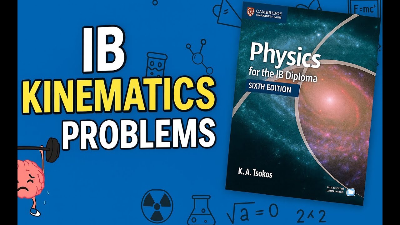 IB Physics SL – Kinematics Exam Questions Solved (Part 1)