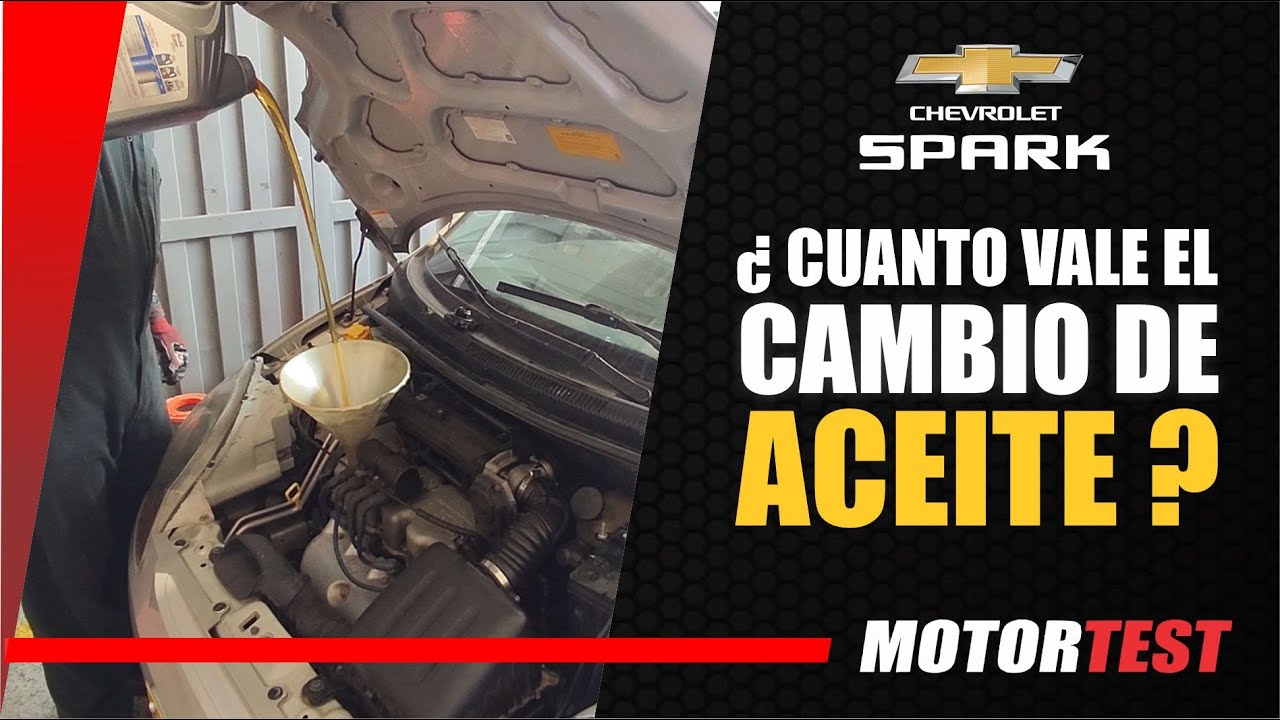 CHEVROLET SPARK GO! | CAMBIO DE ACEITE
