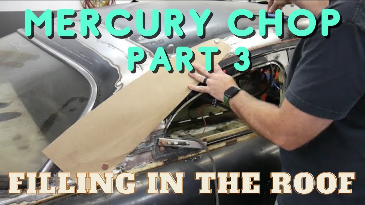 Заполнение парусной панели, Mercury Top Chop 1951 года, часть 3!