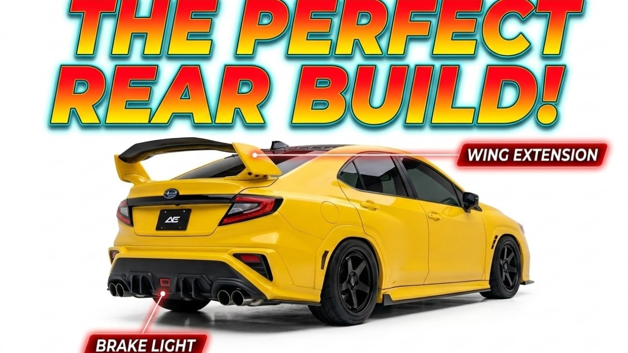 Our WRX Giveaway Just Got Even CRAZIER (New Wing + F1 Brake Light!) | Episode 15