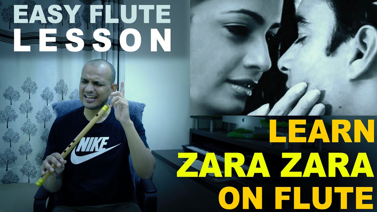 Zara Zara -(Flute Lesson), Learn Vaseegara On Flute || Easy Flute Lesson || Learn Song On Flute ||