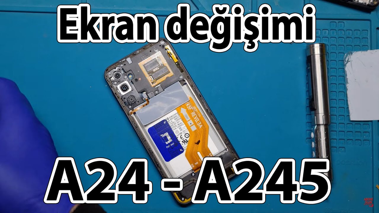 SAMSUNG  A24 (A245) EKRAN DEGISTiRME