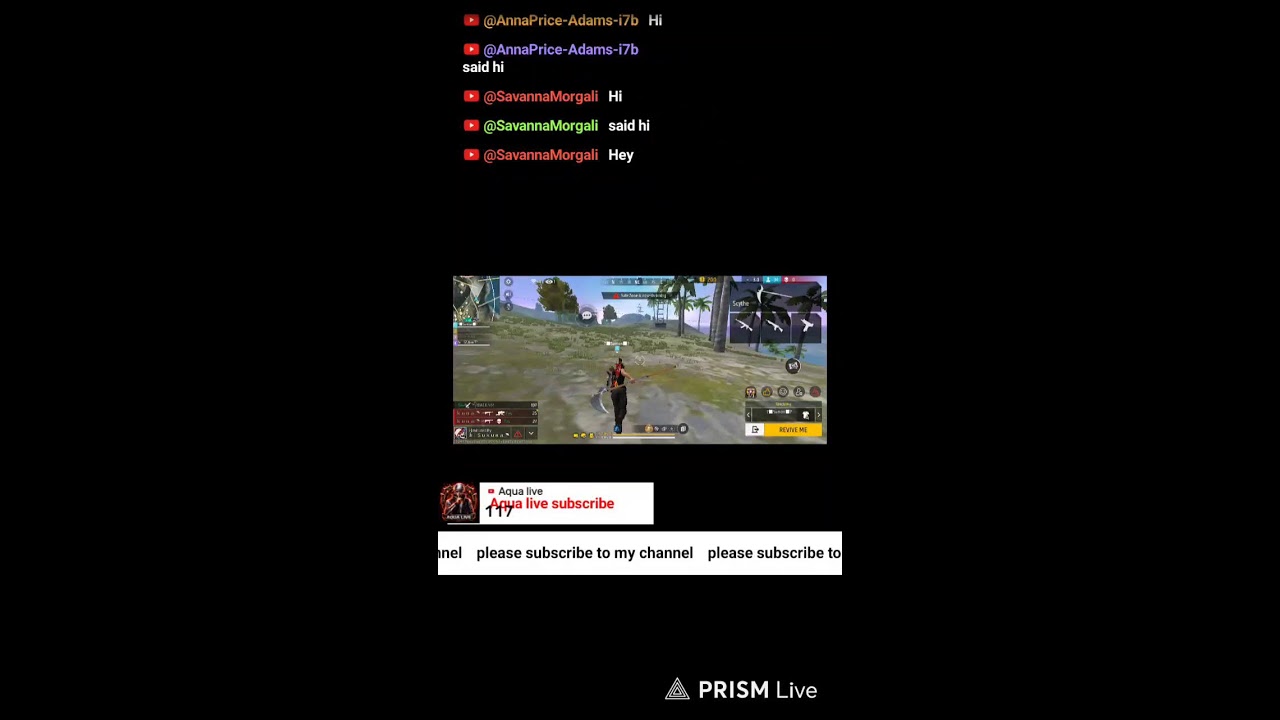 Live streaming of Aqua live