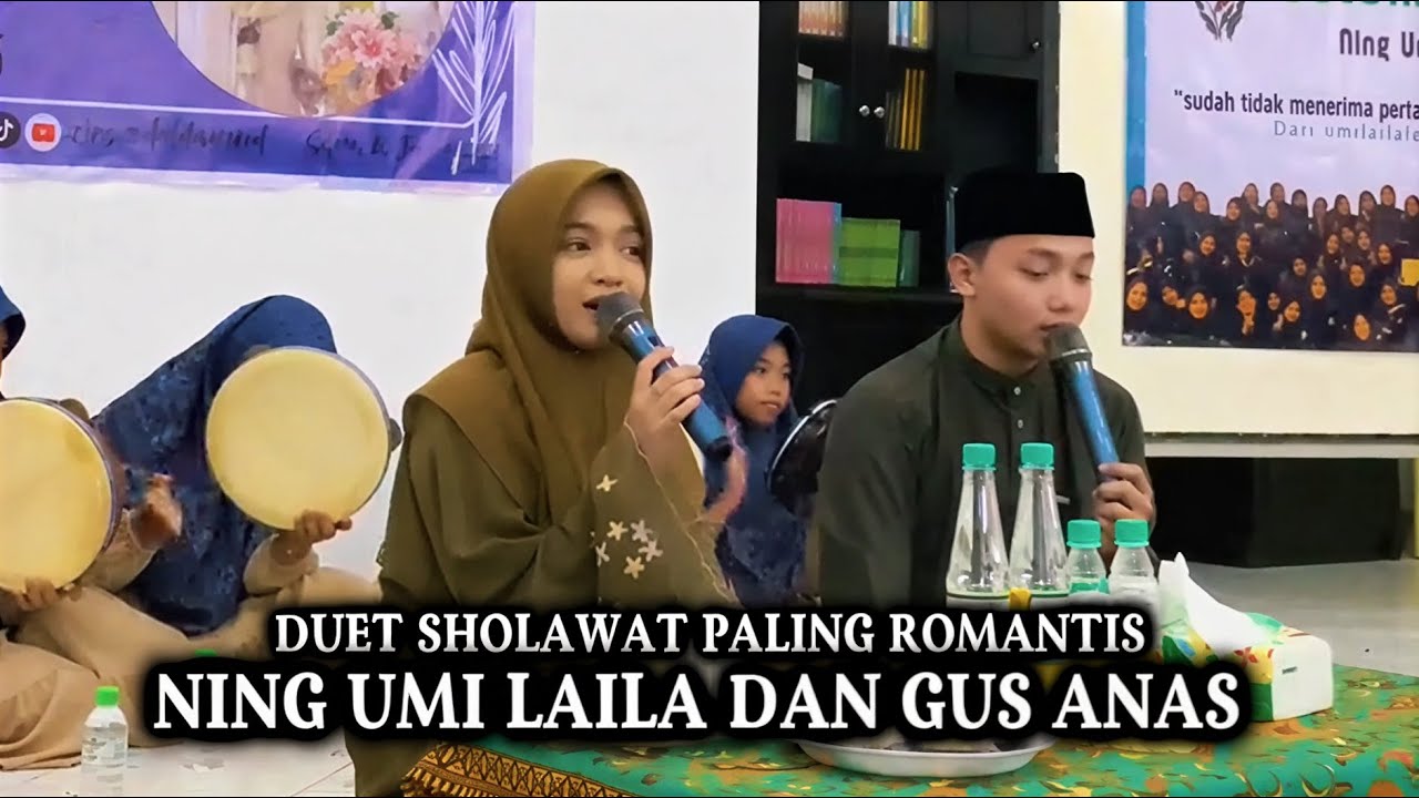 NING UMI LAILA DAN GUS ANAS DUET SHOLAWATAN DI YAYASAN HACHIM ASYARI SURABAYA