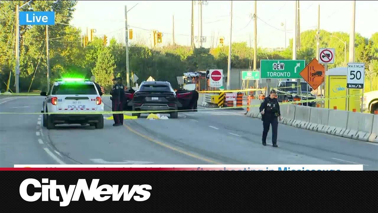 Witness describes chaotic scene after woman shot in Mississauga