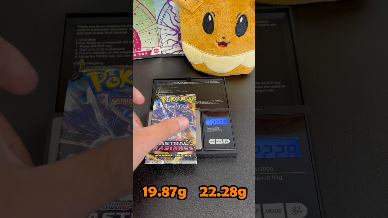 Can modern Pokemon be weighed? 