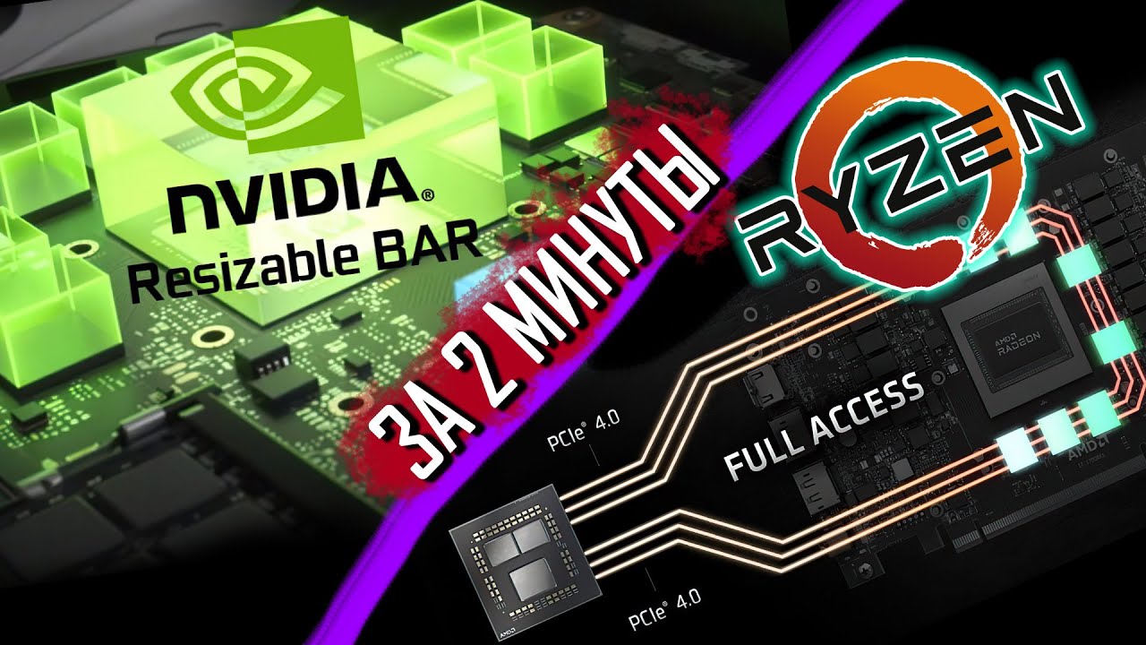 Resizable BAR and Smart Access Memory Technologies IN PLAIN LANGUAGE IN 2 MINUTES. A quick explan...