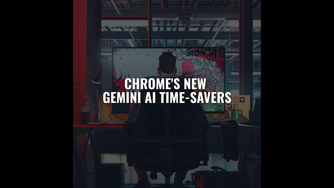 Stop Context-Switching: Chrome's New Gemini AI Time-Savers