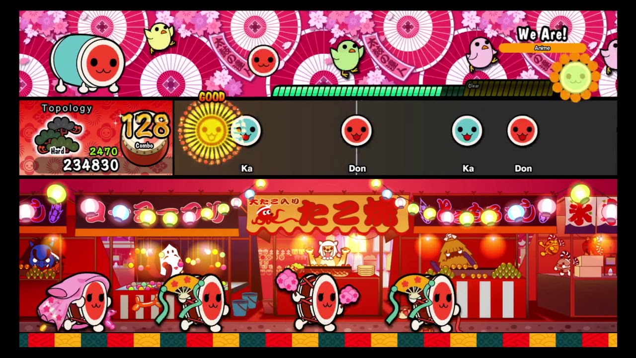 Taiko no Tatsujin Switch:  We Are! [Hard, FC]