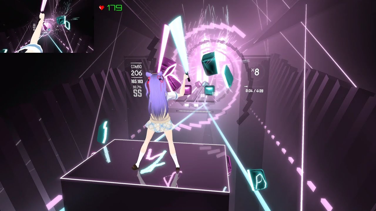 【Beat Saber】Walküre - Ikenai Borderline「いけないボーダーライン」- (Expert+ - S) - Full Body Tracking