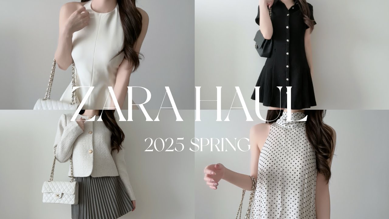 【ZARA】春服が可愛すぎる🌸合計6点！約5万円分の購入品紹介🛍️