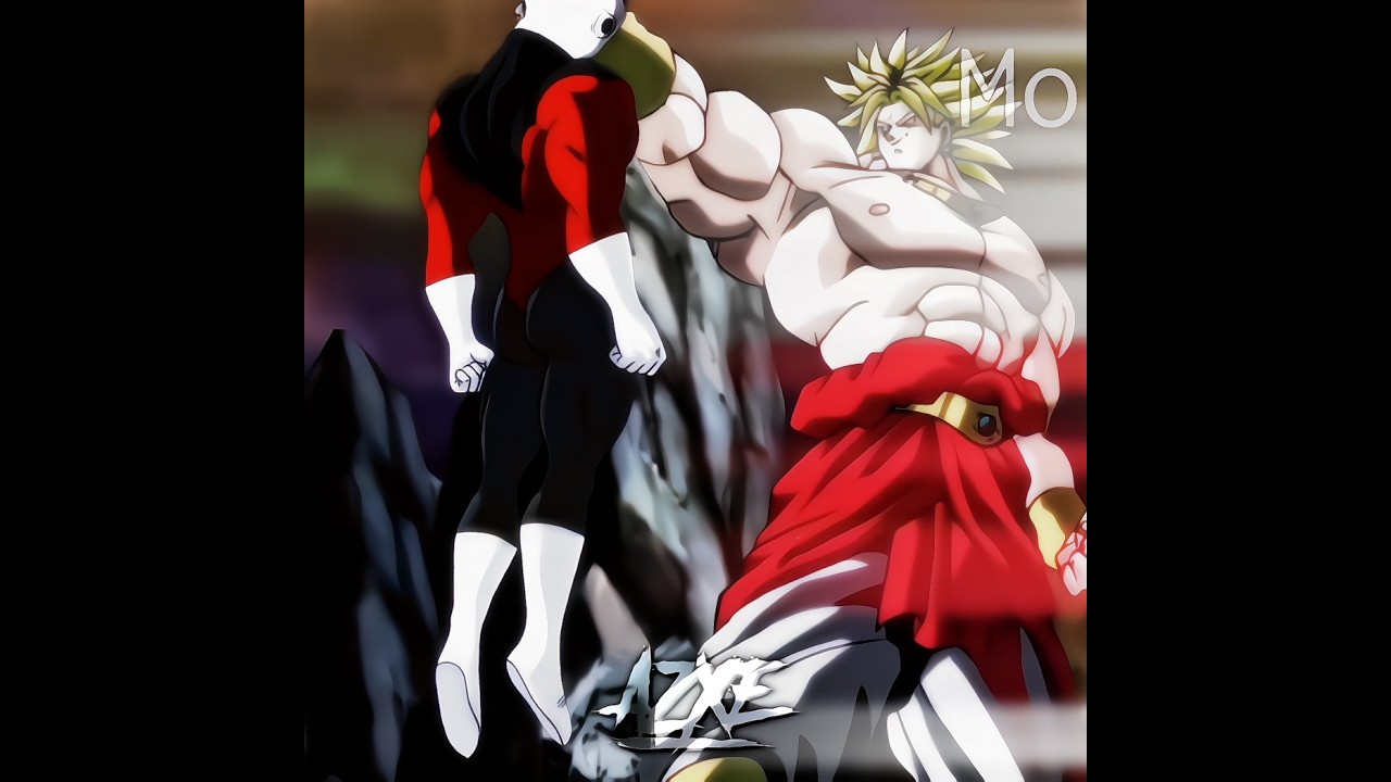 What a dangerous punch Broly gave to Jiren. 🥶 (broly vs jiren) #dbs #dbz #anime #edit #trending