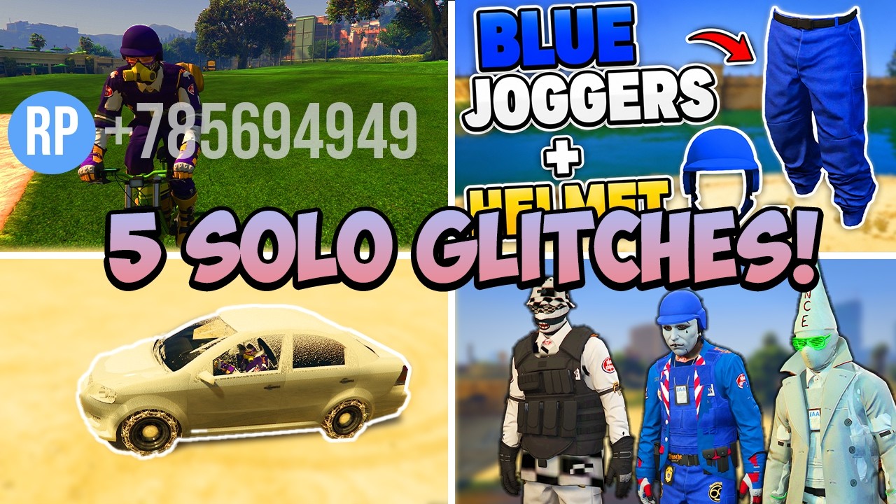 *BEST*  GTA 5 SOLO Glitches In GTA 5 Online 2026 ( GTA 5 Solo Glitches)