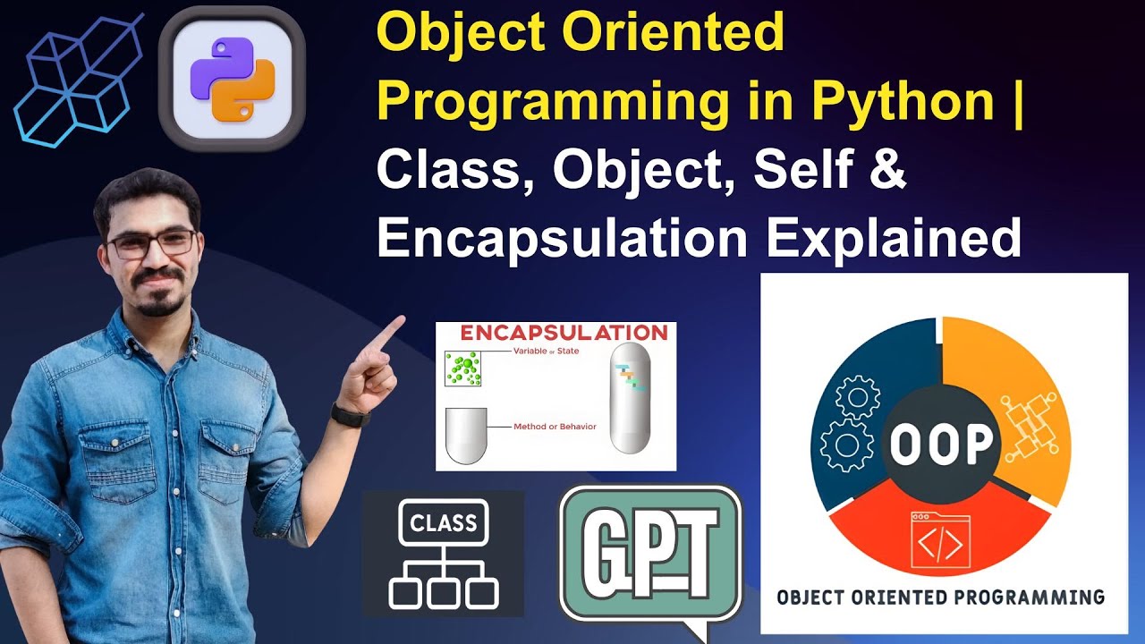 Объектно-ориентированное программирование на Python | Объяснение понятий Class, Object, Self и ин...