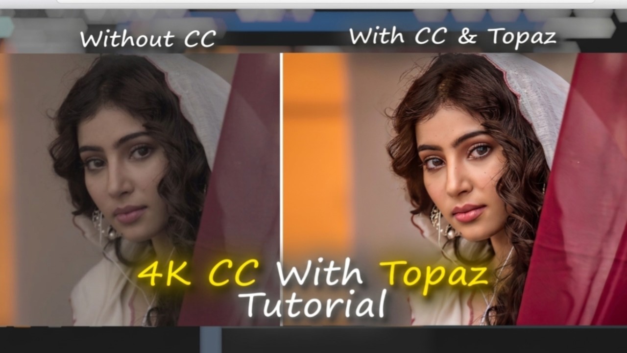 4K CC With Topaz Tutorial With FREE PRESET | Advance After Effects Tutorial | Grand Edits | #ae