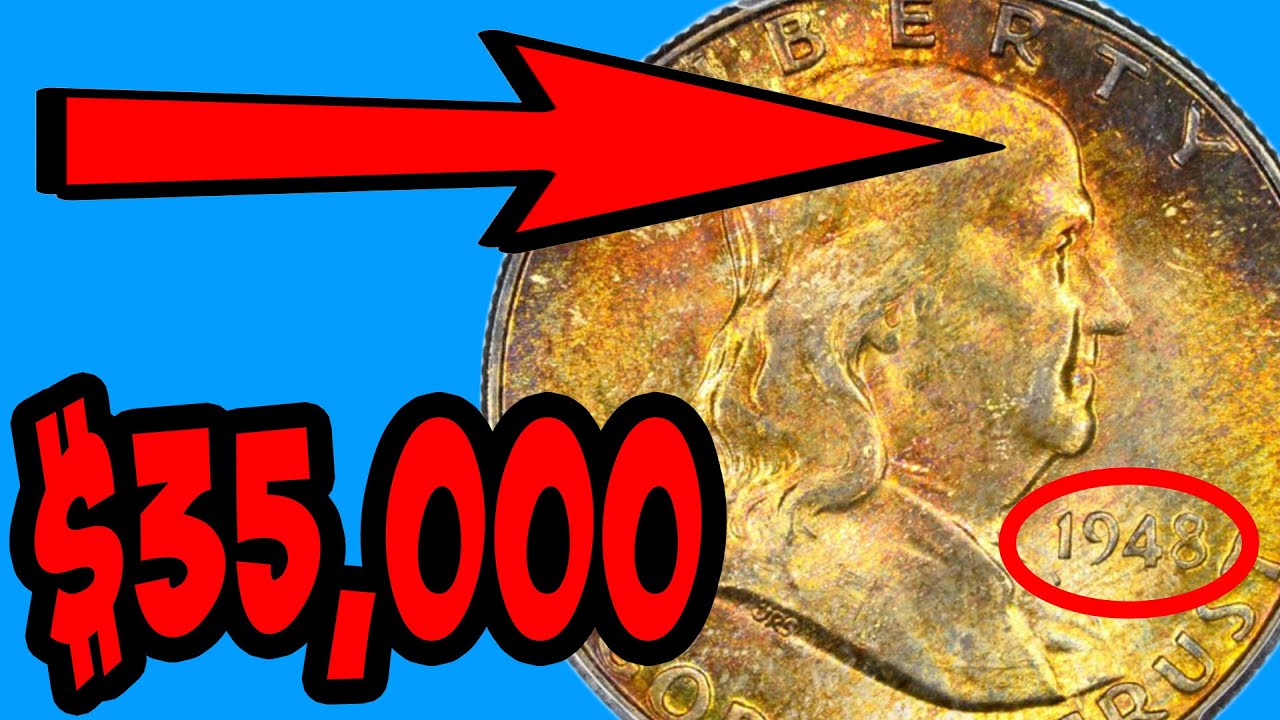 Top 10 Franklin Half Dollars Variety Coins Worth Money!