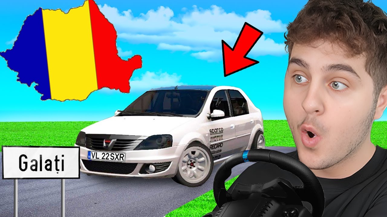 TURUL ROMANIEI cu DACIA LOGAN !