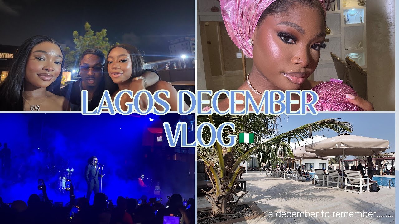 VLOG: DECEMBER IN LAGOS 2024-25 | RESTAURANTS + NIGHTLIFE + CONCERT + BEACH DAYS | TENIOLA ELEGUSHI