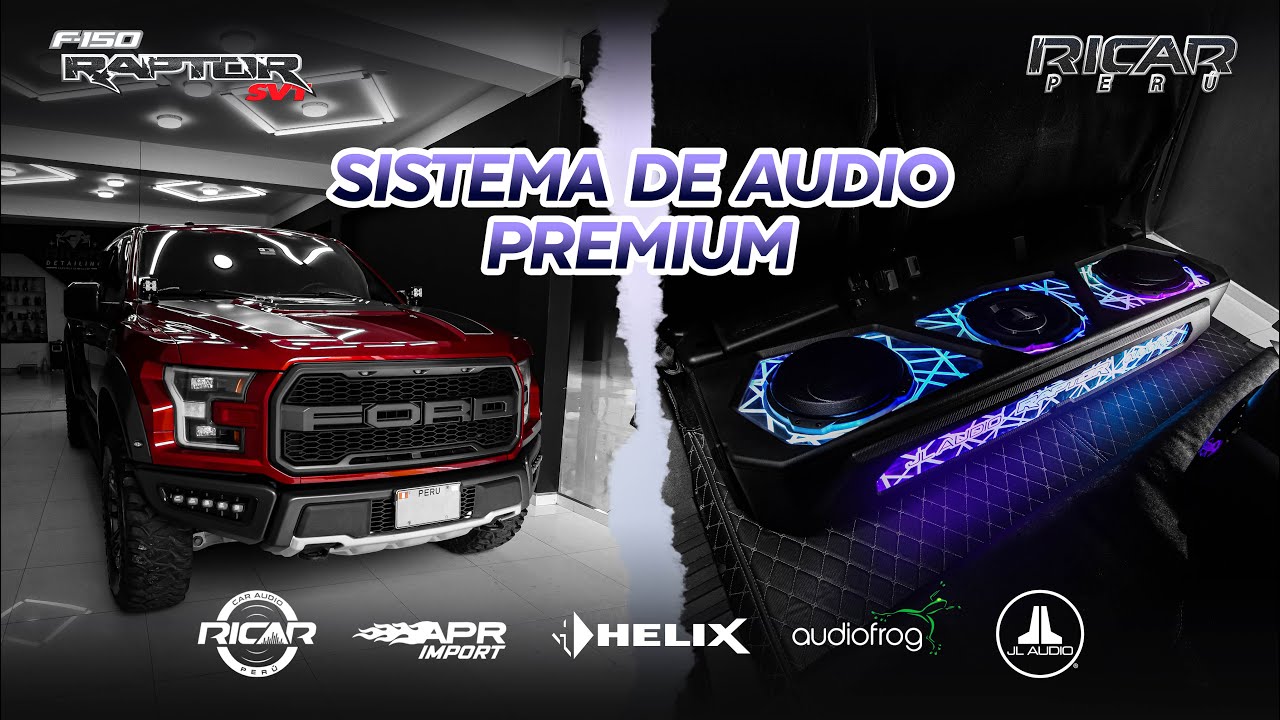FORD RAPTOR 2021 Instalación de SISTEMA DE AUDIO PREMIUM | ACCESORIOS FORD RAPTOR