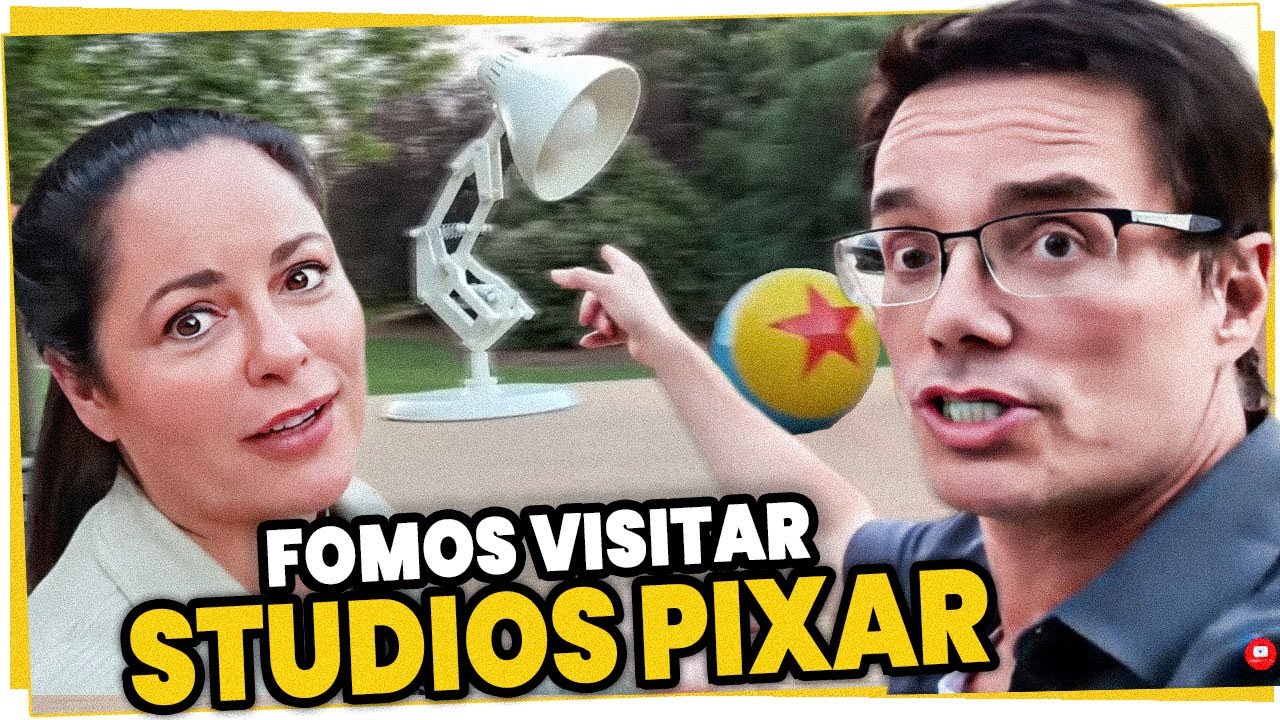 VISITANDO OS ESTÚDIOS DA PIXAR AQUI EM SÃO FRANCISCO – OLHA A LUMINÁRIA! #MALAFEITA