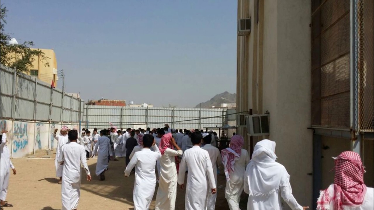 خطة الإخلاء بمتوسطة أبي محذورة 1438هـ