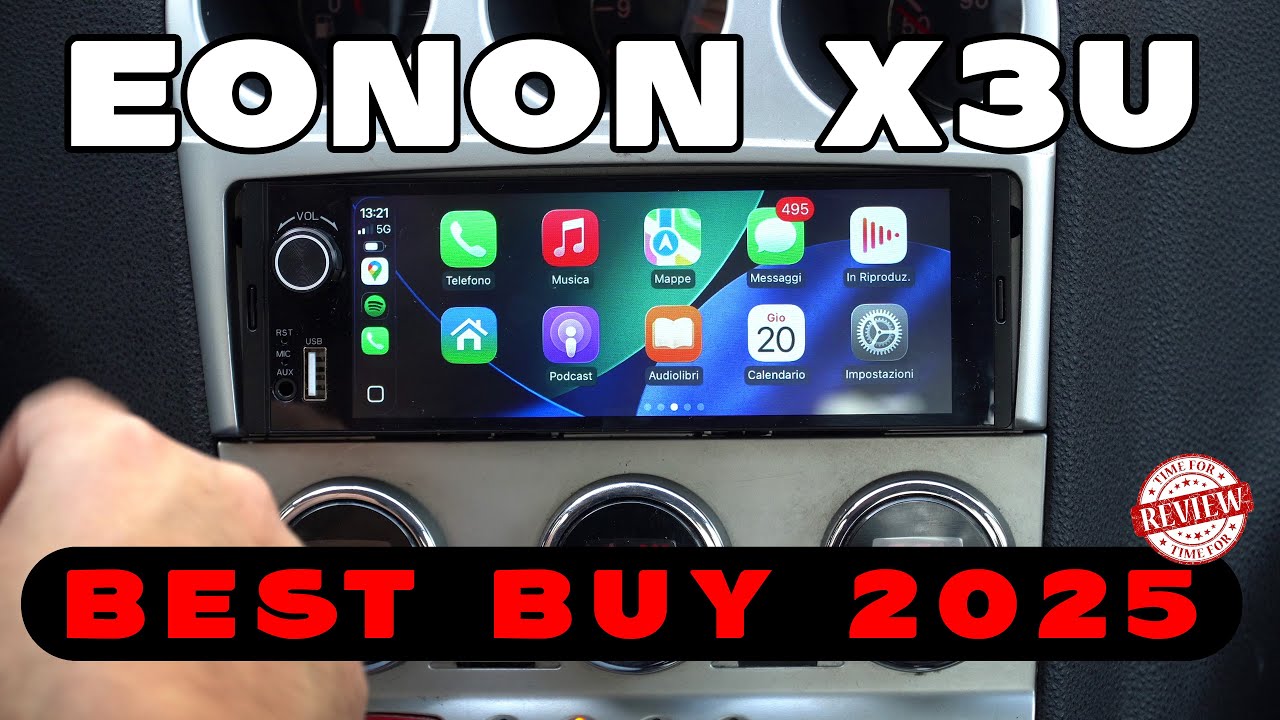 Recensione Eonon X3U 2025: Il Miglior Upgrade per la Tua Autoradio Single DIN
