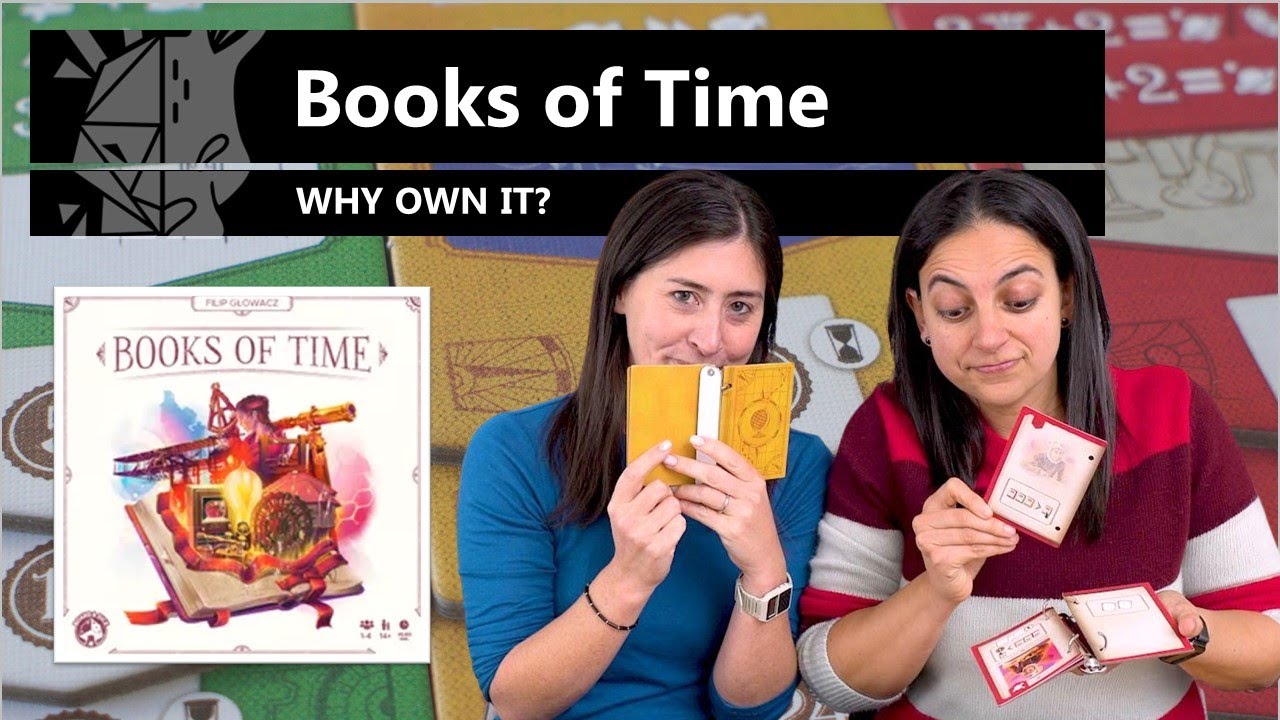 Books of Time ~ as the binder novelty wore off, the efficiency puzzle kicked in | Board Game Review