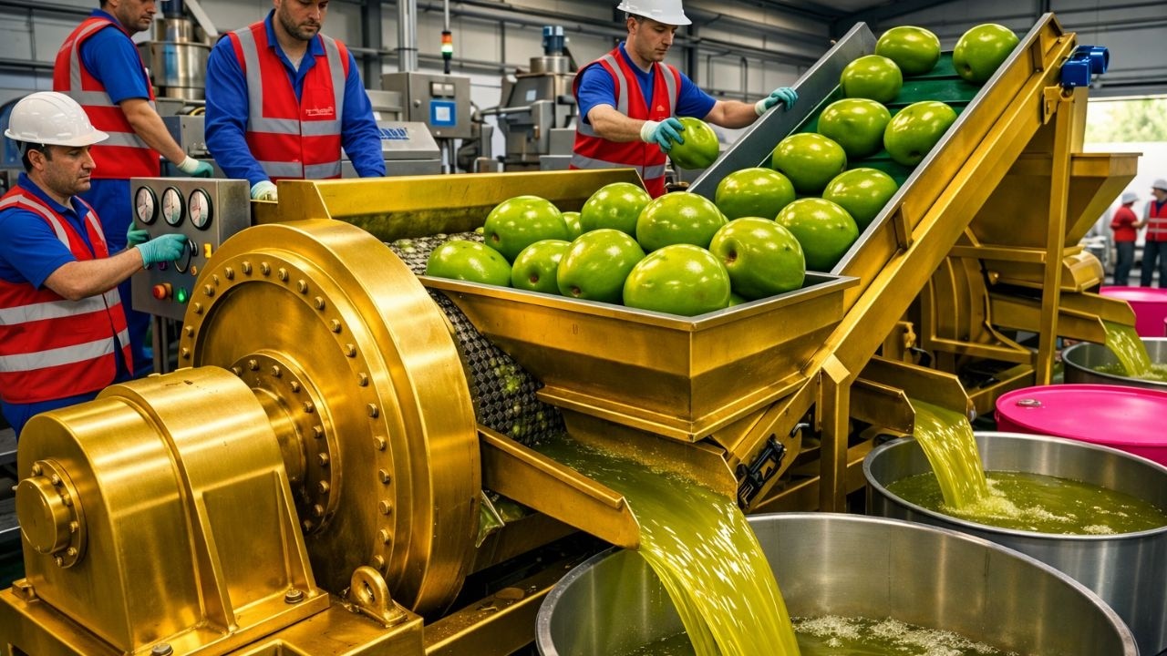 World’s Most Luxurious Olive Oil Factory Tour/NextGen factory FULL PROCESS