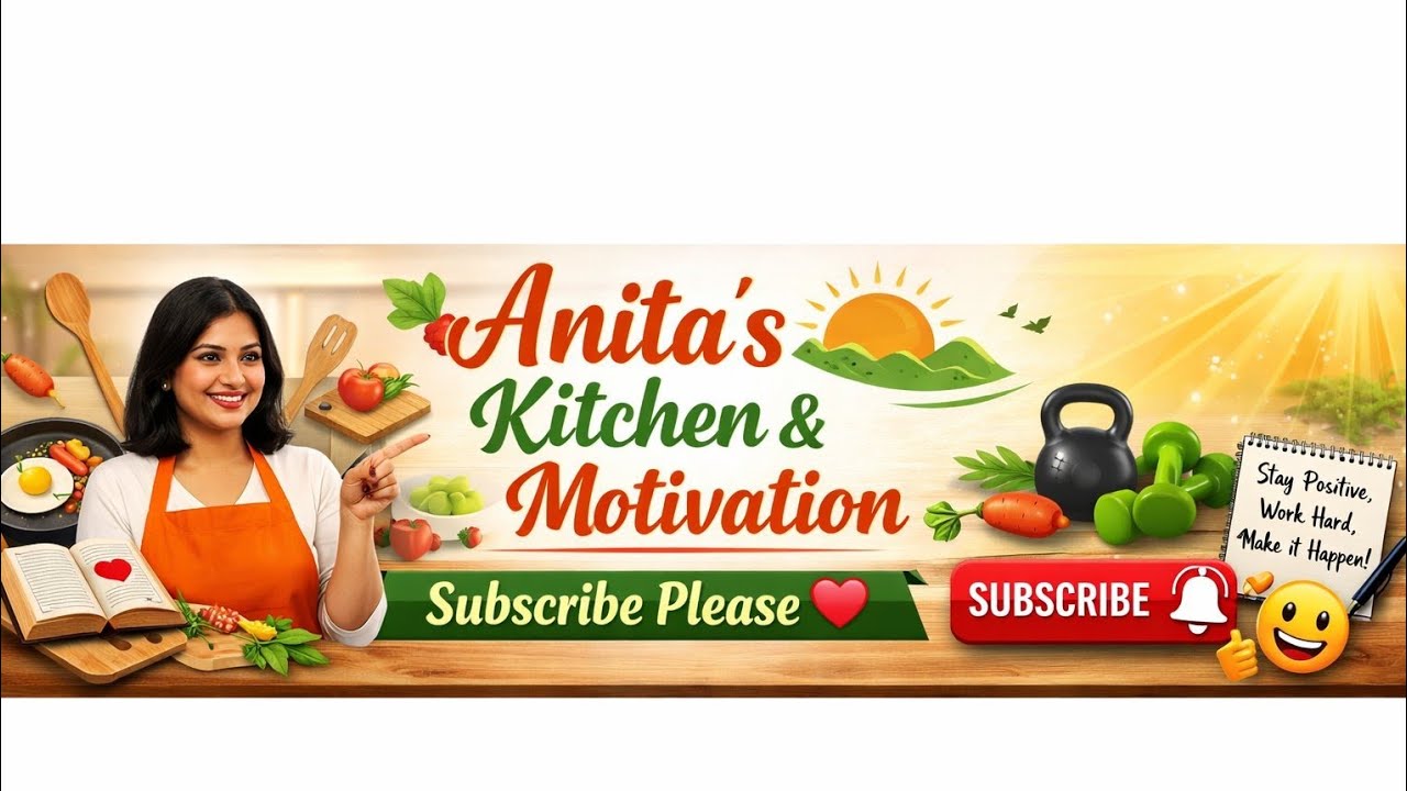 @Anita's Kitchen & Motivation is live