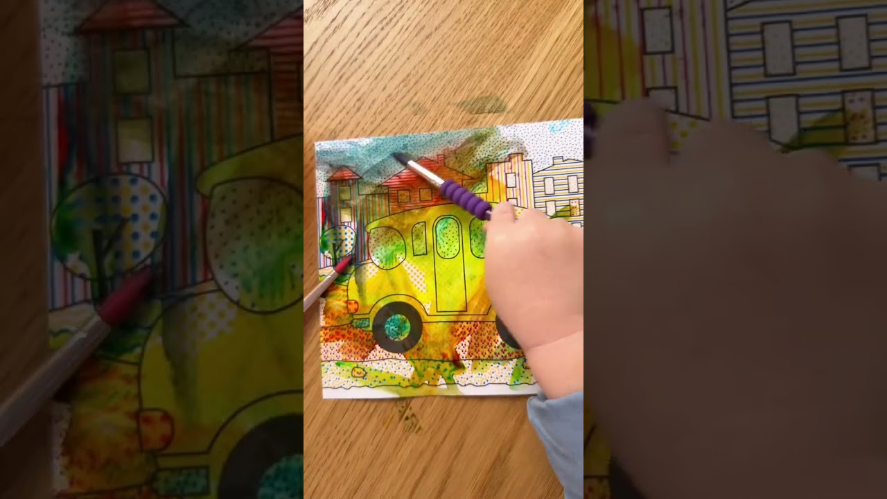 Toddler Painting on Walls? 🎨😱 Try This Genius Hack! #shorts #smartparentingtips
