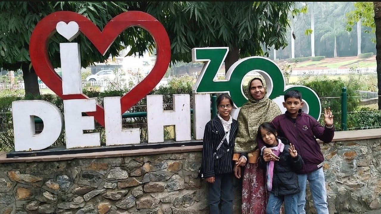 Come to visited Delhi Zoo 🐊🐍| #kamleshjikevlogs #animals #funny #viralvideo #food #love #kids #lion