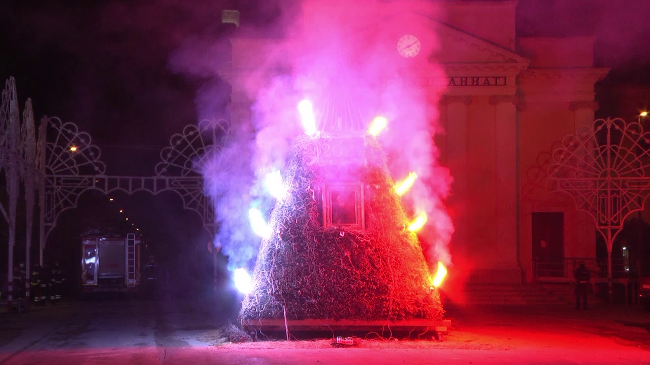 Accensione Focara 2021 - Novoli (LE)