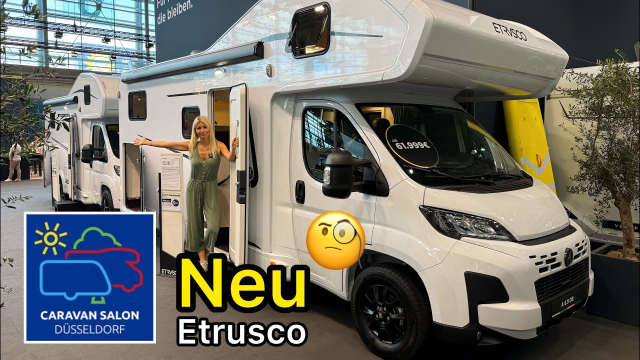 😃Zwei neue Alkoven Varianten bei Etrusco | T 6.9 SBC & A 6.9 SB | Caravan Salon 2025