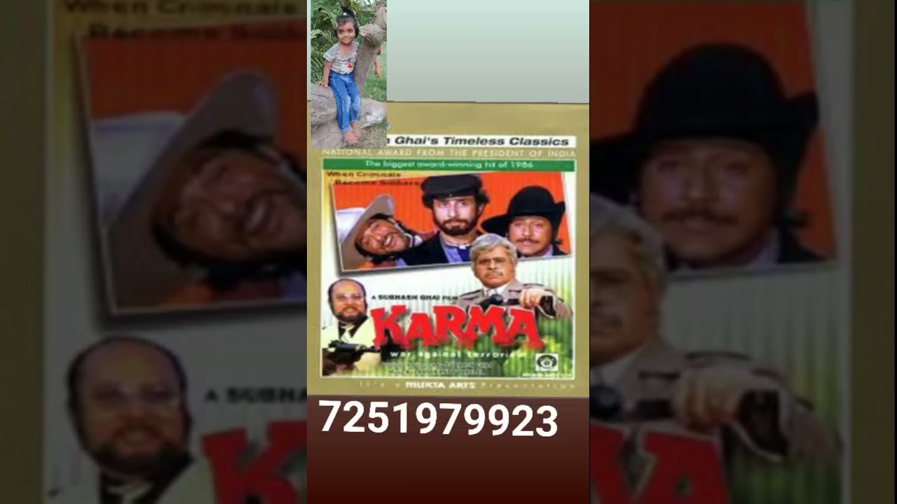 Aye Mohabbat Teri Dastan_Karma 1986 dialogues