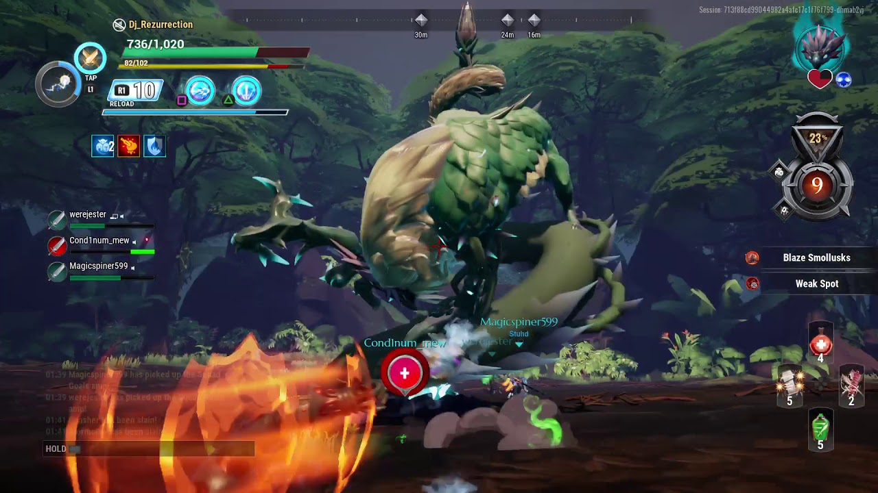 Dauntless - Blaze Escalation Repeater gameplay